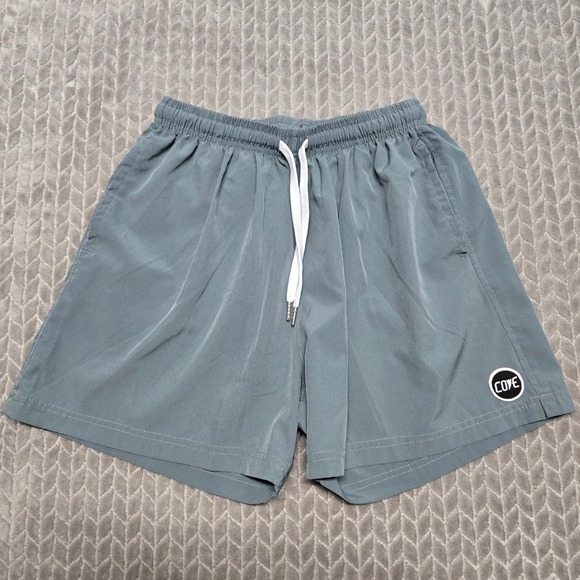 Cove Other - Cove USA Mens Size 34 Gray Recycled Spandex Athletic Gym Shorts